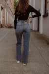 Mia Distressed Dad Jeans
