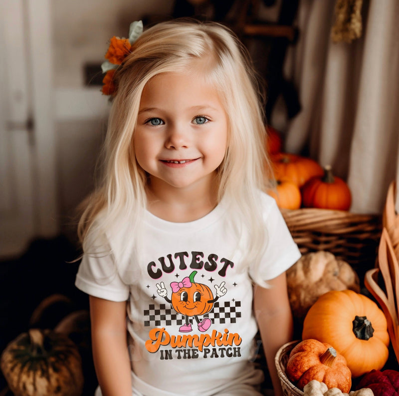 Cutest Pumpkin In The Patch Youth Graphic Tee
