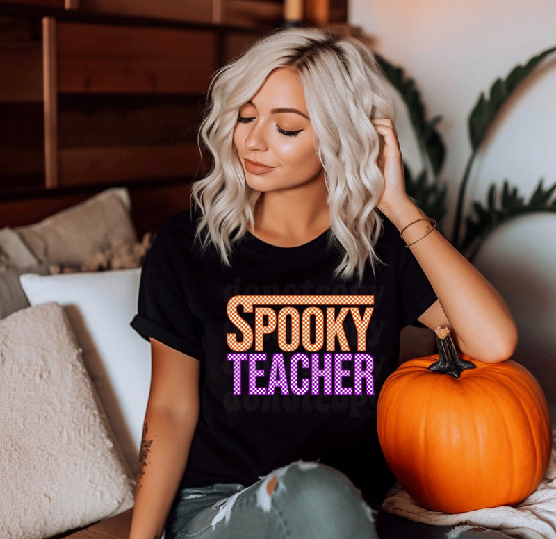 Spooky Teacher Graphic