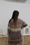 Winter Aztec Sweater Dress