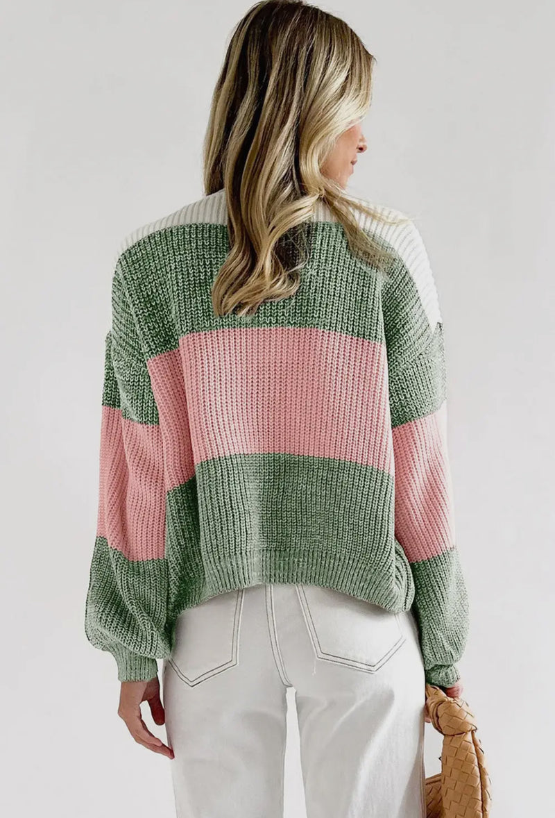 Kinda Your Style Colorblock Sweater