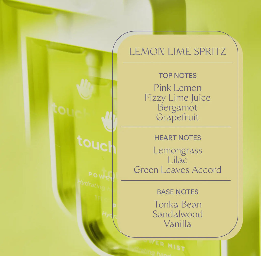 Power Mist Lemon Lime Spritz Hand Sanitzier