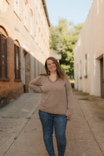 Vanna Ribbed Long Sleeve Top