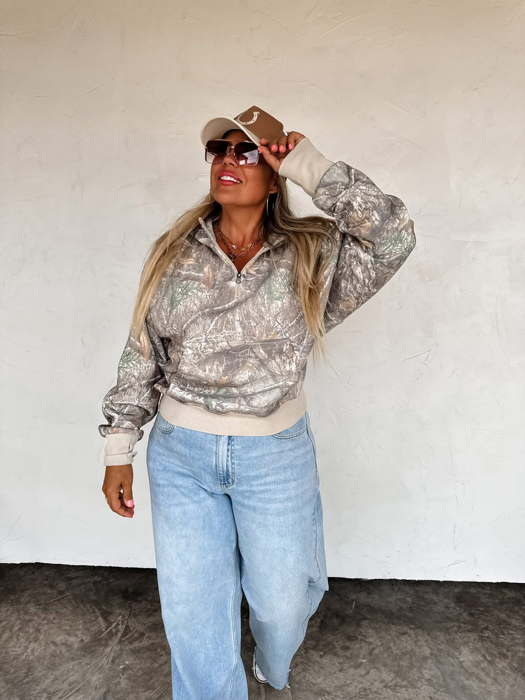 Cozy Camo Pullover