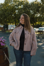 Edge of Blush Shacket