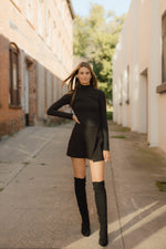 Sofia Microfiber Mock neck top