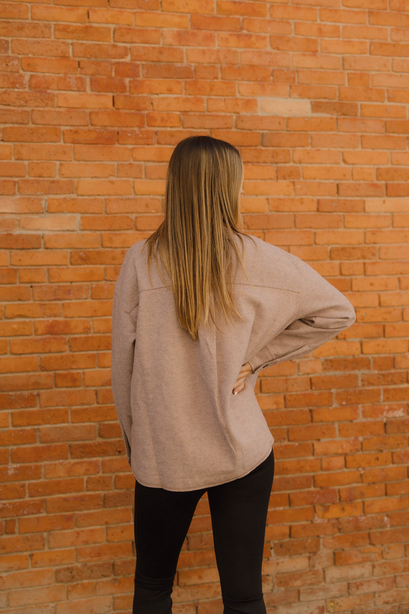Edge of Blush Shacket