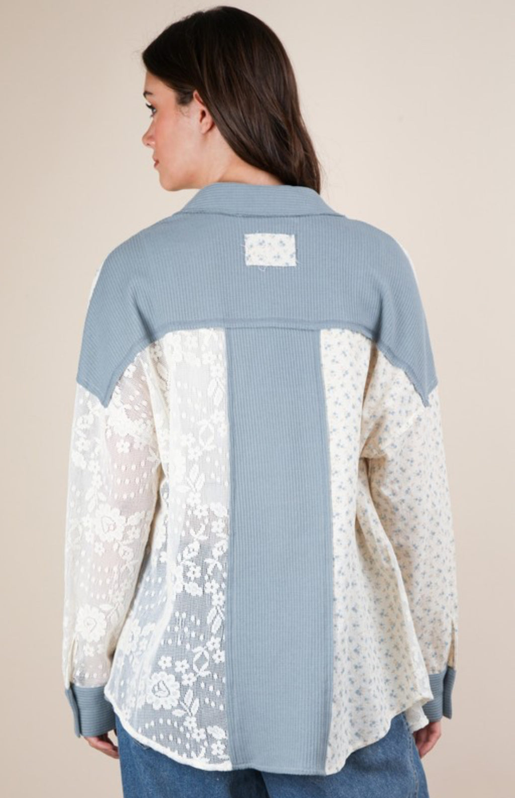 Follow Me Floral Shacket