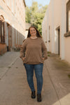 Falling For You Acid Wash Pullover