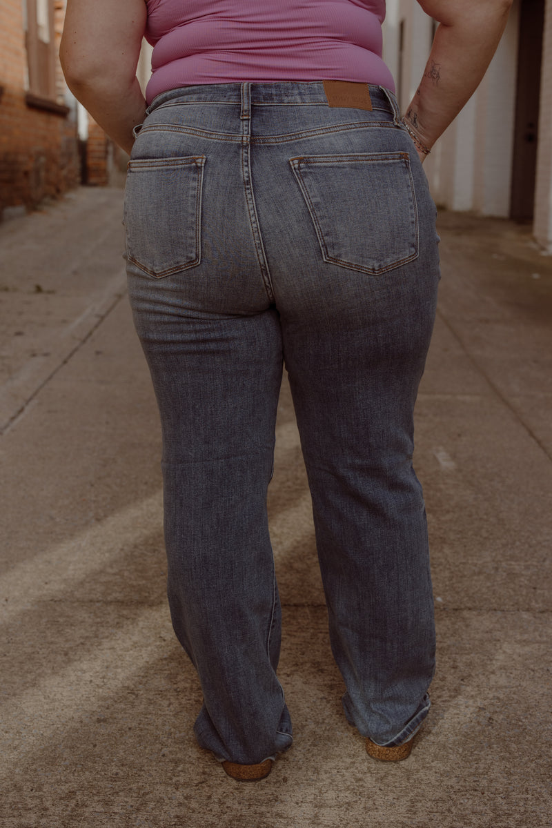Mia Distressed Dad Jeans