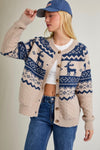 Reindeer Knitted Sweater