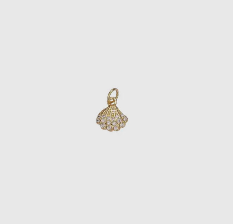 Mini Seashell Gold Filled Charm