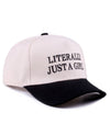 Literally Just A Girl Baseball Cap
