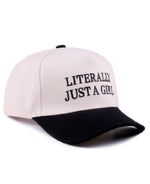 Literally Just A Girl Baseball Cap