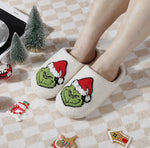 Grinch Holiday Slippers