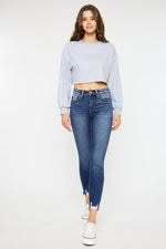 Chasing You Raw Hem Ankle KanCan Jeans
