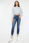 Chasing You Raw Hem Ankle KanCan Jeans