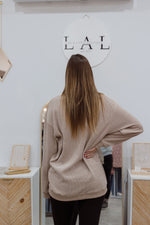 Snowfall Waffle Knit Sweater
