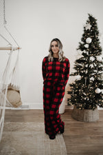 Feeling Blessed Plaid Top