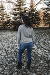 Giselle Ruffle Sweater Top