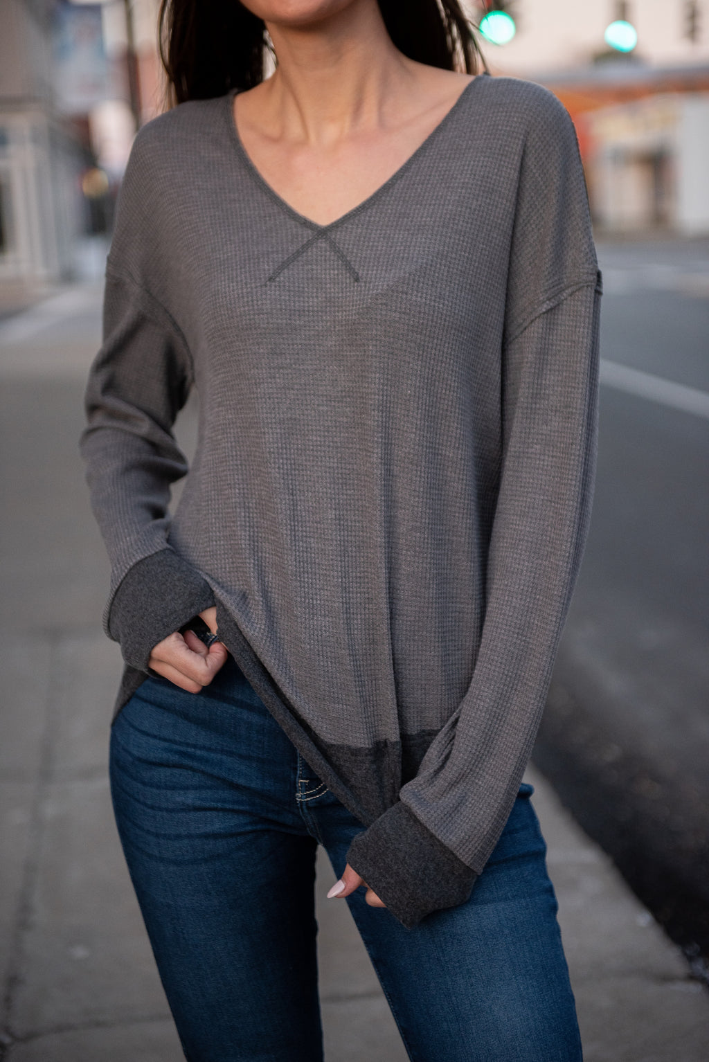 Remarkable Days Waffle knit Top
