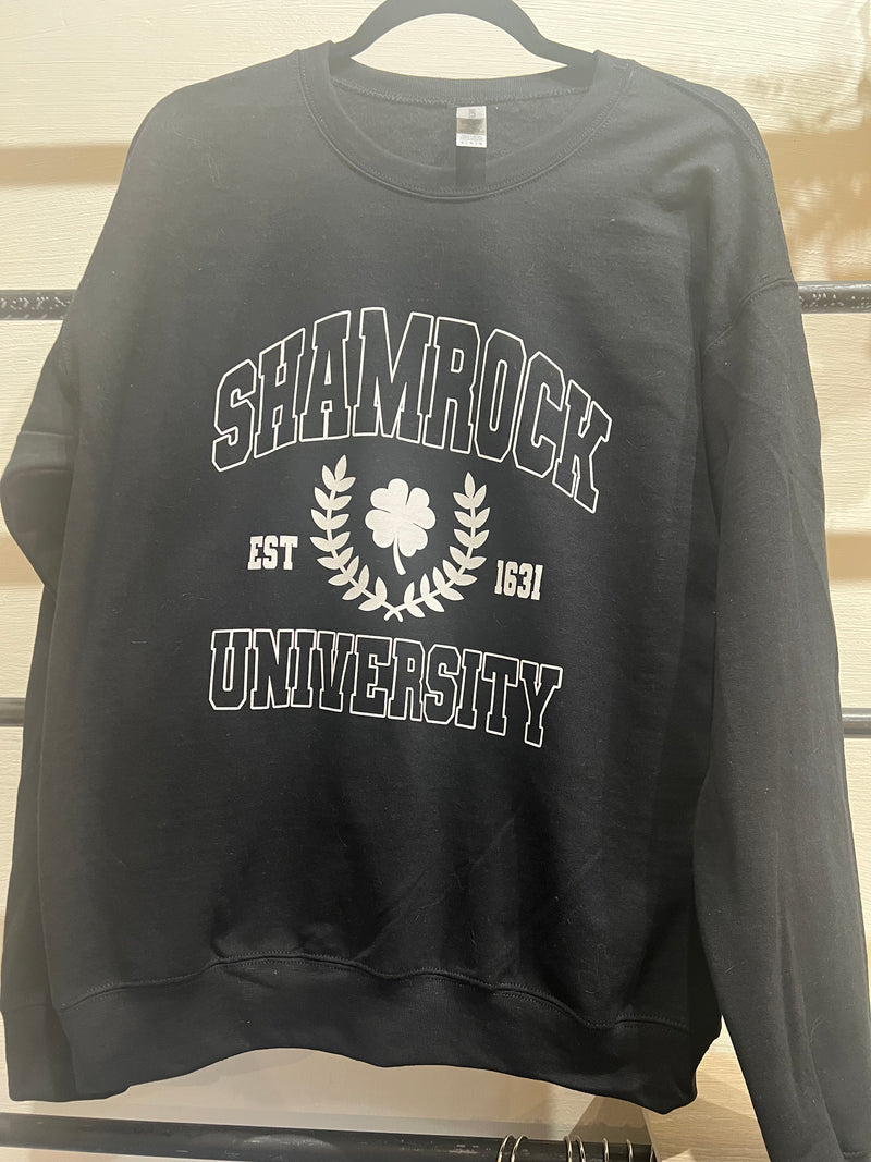 Shamrock University Crewneck