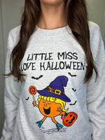 Little Miss Love Halloween Crew Neck